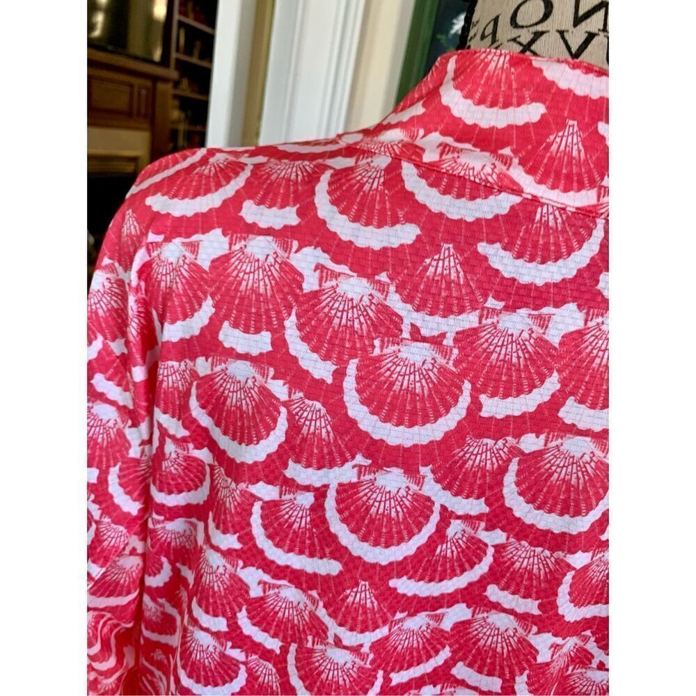 Gottex Coral Seashell Tennis/Golf/Pickleball Top - Picture 2 of 8